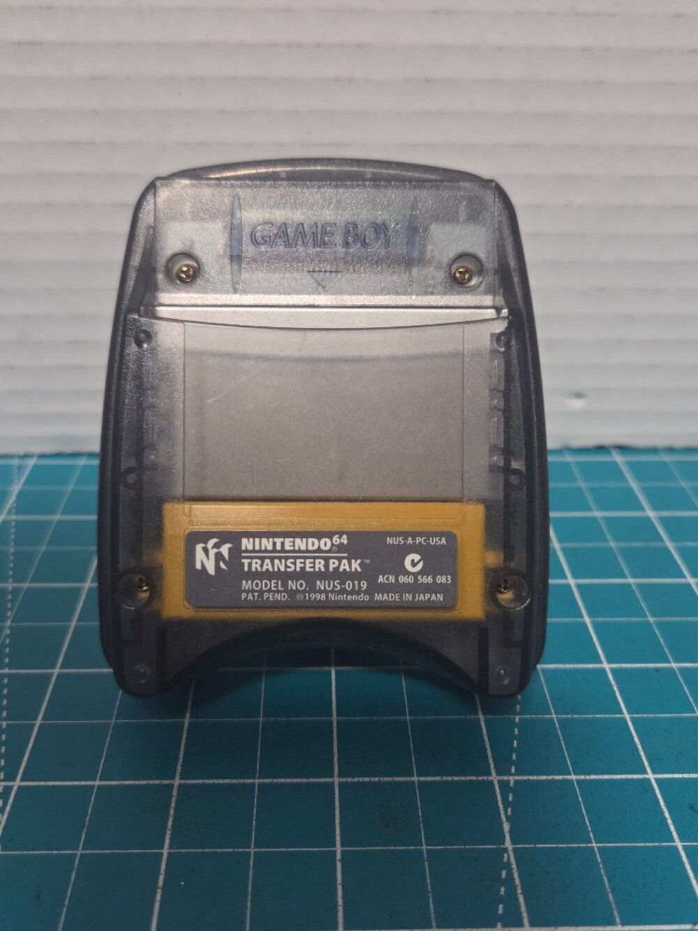 Official Nintendo 64 N64 Transfer Pak NUS-019 Good Condition Tested